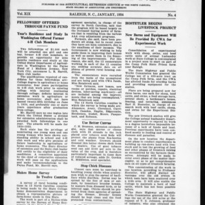 Extension Farm-News Vol. 19 No. 4, January 1934