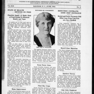 Extension Farm-News Vol. 19 No. 9, June 1934