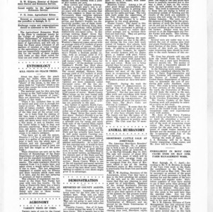 Extension Farm-News Vol. 1 No. 11, April 24, 1915