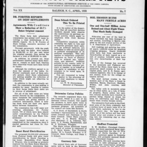 Extension Farm-News Vol. 20 No. 7, April 1935