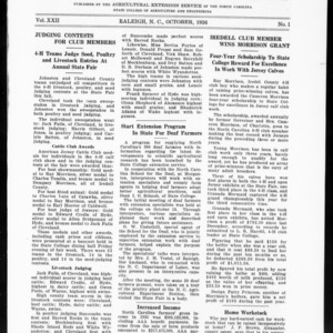 Extension Farm-News Vol. 22 No. 1, October 1936