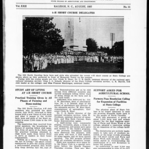 Extension Farm-News Vol. 22 No. 11, August 1937
