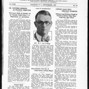 Extension Farm-News Vol. 22 No. 12, September 1937