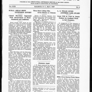 Extension Farm-News Vol. 22 No. 8, May 1937