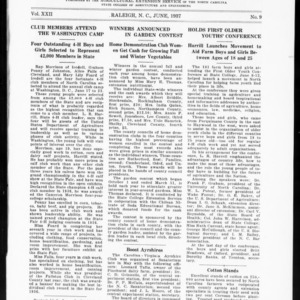 Extension Farm-News Vol. 22 No. 9, June 1937