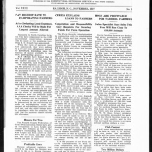 Extension Farm-News Vol. 23 No. 2, November 1937