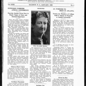 Extension Farm-News Vol. 23 No. 4, January 1938