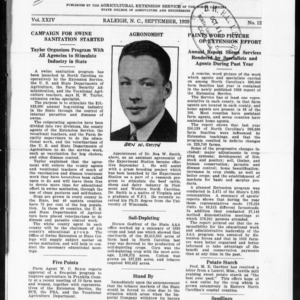 Extension Farm-News Vol. 24 No. 12, September 1939