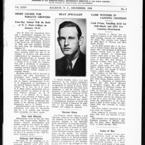 Extension Farm-News Vol. 24 No. 3, December 1938
