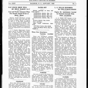 Extension Farm-News Vol. 24 No. 4, January 1939
