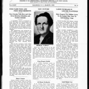 Extension Farm-News Vol. 24 No. 6, March 1939
