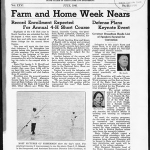 Extension Farm-News Vol. 26 No. 11, July 1941
