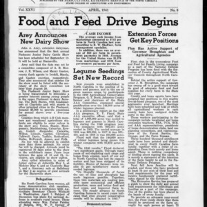 Extension Farm-News Vol. 26 No. 8, April 1941