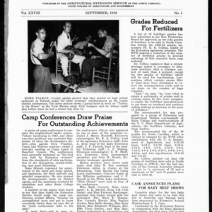 Extension Farm-News Vol. 28 No. 1, September 1942