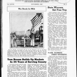 Extension Farm-News Vol. 28 No. 3, November 1942