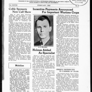Extension Farm-News Vol. 28 No. 6, February 1943