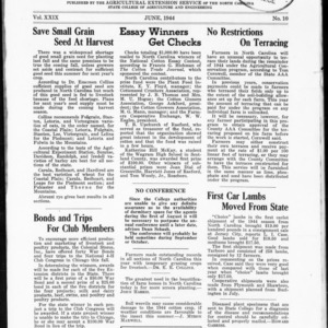 Extension Farm-News Vol. 29 No. 10, June 1944