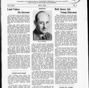 Extension Farm-News Vol. 29 No. 9, May 1944