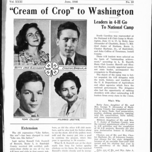 Extension Farm-News Vol. 31 No. 10, June 1946
