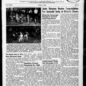 Extension Farm-News Vol. 35 No. 2, October 1949