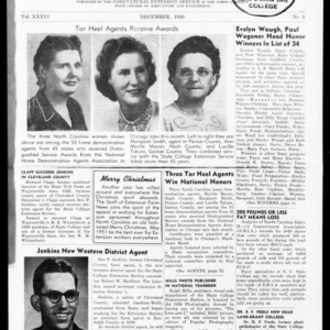 Extension Farm-News Vol. 36 No. 4, December 1950