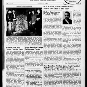 Extension Farm-News Vol. 36 No. 5, January 1951