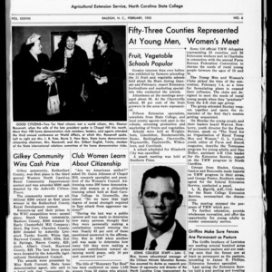 Extension Farm-News Vol. 38 No. 6, February 1953