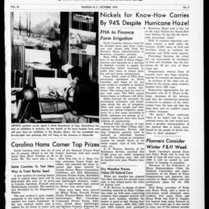 Extension Farm-News Vol. 40 No. 2, October 1954
