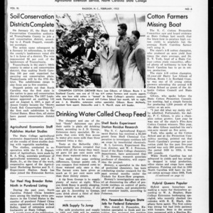 Extension Farm-News Vol. 40 No. 6, February 1955