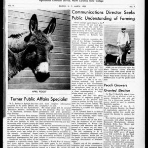 Extension Farm-News Vol. 40 No. 7, March 1955
