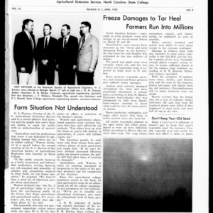 Extension Farm-News Vol. 40 No. 8, April 1955