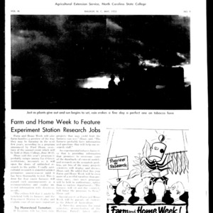 Extension Farm-News Vol. 40 No. 9, May 1955