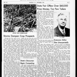 Extension Farm-News Vol. 41 No. 1, September 1955