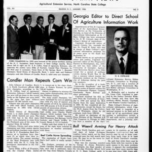 Extension Farm-News Vol. 41 No. 5, January 1956