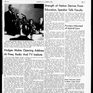 Extension Farm-News Vol. 41 No. 7, March 1956