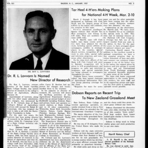 Extension Farm-News Vol. 42 No. 5, January 1957