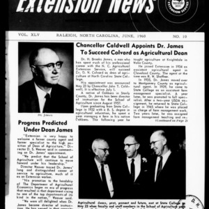 Extension News Vol. 45 No. 10, June 1960