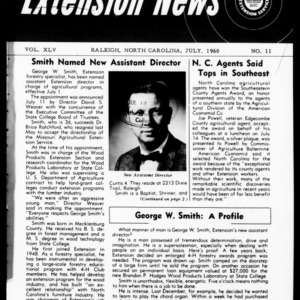 Extension News Vol. 45 No. 11, July 1960