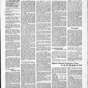 Extension Farm-News Vol. 4 No. 36, October 12, 1918