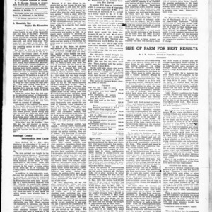 Extension Farm-News Vol. 4 No. 52, February 1, 1919