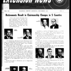 Extension News Vol. 52 No. 4, December 1956