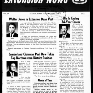 Extension News Vol. 55 No. 8, April 1969