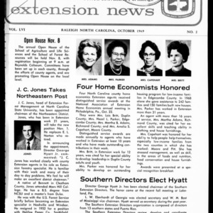 Extension News Vol. 56 No. 2, October 1969