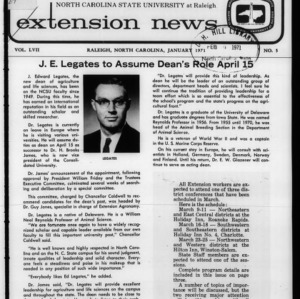 Extension News Vol. 57 No. 5, January 1971