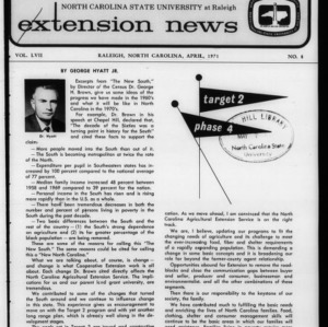 Extension News Vol. 57 No. 8, April 1971