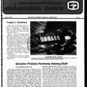 Extension News Vol. 58 No. 8, April 1972