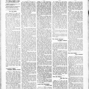 Extension Farm-News Vol. 5 No. 11, April 19, 1919
