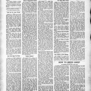 Extension Farm-News Vol. 5 No. 27, August 9, 1919