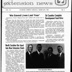 Extension News Vol. 60 No. 6, February 1974