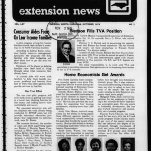Extension News Vol. 65 No. 2, October 1978
